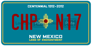 CHPN17  license plate in NM