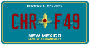 CHRF49  license plate in NM