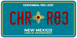 CHRR83  license plate in NM
