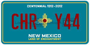 CHRY44  license plate in NM
