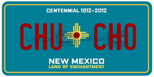 CHUCH0  license plate in NM
