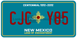 CJCY85  license plate in NM