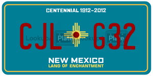 CJLG32  license plate in NM
