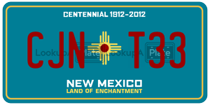 CJNT33  license plate in NM