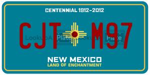 CJTM97  license plate in NM
