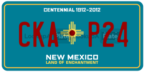 CKAP24  license plate in NM