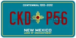 CKDP56  license plate in NM