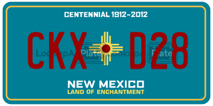 CKXD28  license plate in NM