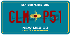CLMP51  license plate in NM