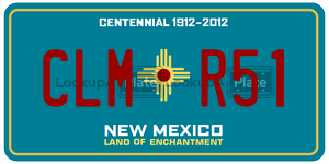 CLMR51  license plate in NM
