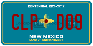 CLPD09  license plate in NM