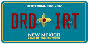 DRDIRT  license plate in NM