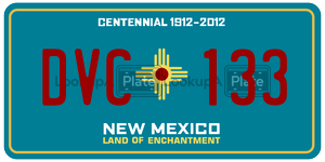 DVC133  license plate in NM