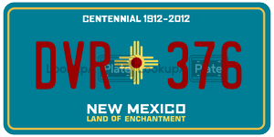 DVR376  license plate in NM