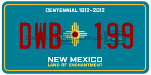 DWB199  license plate in NM