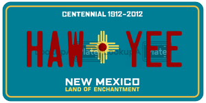HAWYEE  license plate in NM