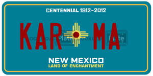 KARMA  license plate in NM
