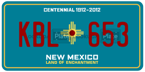 KBL653  license plate in NM