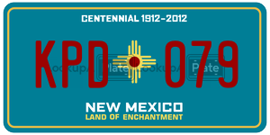 KPD079  license plate in NM