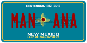 MANANA  license plate in NM