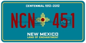 NCN451  license plate in NM