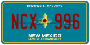 NCX996  license plate in NM