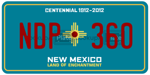 NDP360  license plate in NM