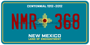 NMR368  license plate in NM