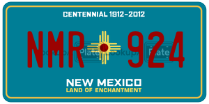 NMR924  license plate in NM