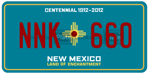NNK660  license plate in NM
