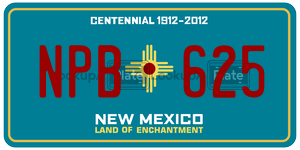 NPB625  license plate in NM