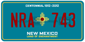 NRA743  license plate in NM