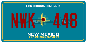NWK448  license plate in NM