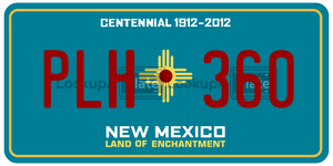 PLH360  license plate in NM