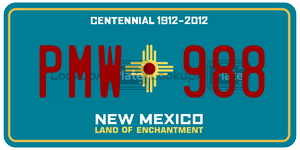 PMW988  license plate in NM