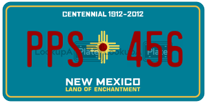 PPS456  license plate in NM