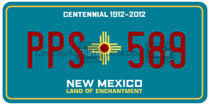PPS589  license plate in NM