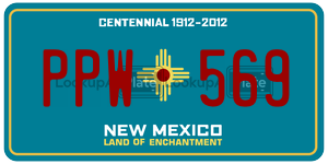 PPW569  license plate in NM