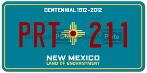 PRT211  license plate in NM