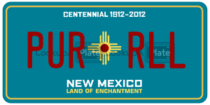 PURRLL  license plate in NM