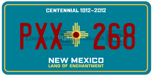 PXX268  license plate in NM