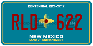 RLD622  license plate in NM