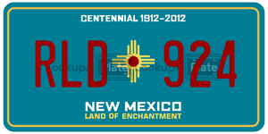 RLD924  license plate in NM