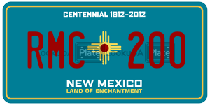 RMC200  license plate in NM