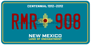 RMR908  license plate in NM