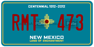 RMT473  license plate in NM