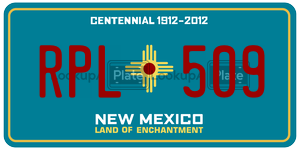 RPL509  license plate in NM