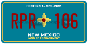 RPR106  license plate in NM