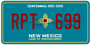 RPT699  license plate in NM