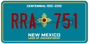 RRA751  license plate in NM